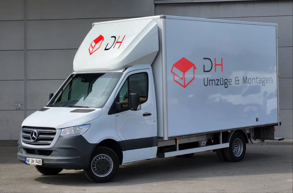 DH Umzüge Herford – moderner Umzugstransporter